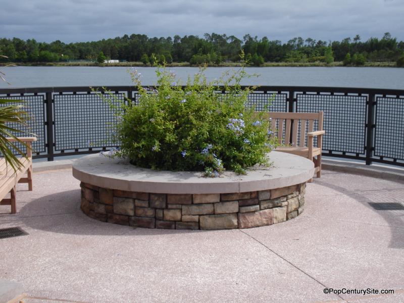 Seating Area by Bridge